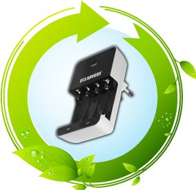 EcoSavers Smart AA/AAA Battery Charger