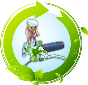 POWERplus Chipmunk Wind Powered Toy